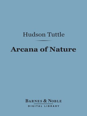 cover image of Arcana of Nature